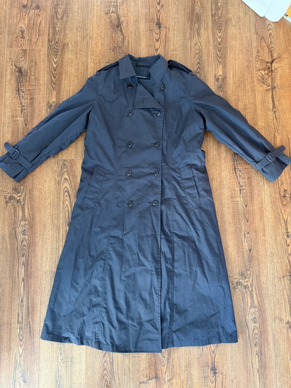 US Military Women’s All Weather Coat With Liner Size 8R Original Army Trench
